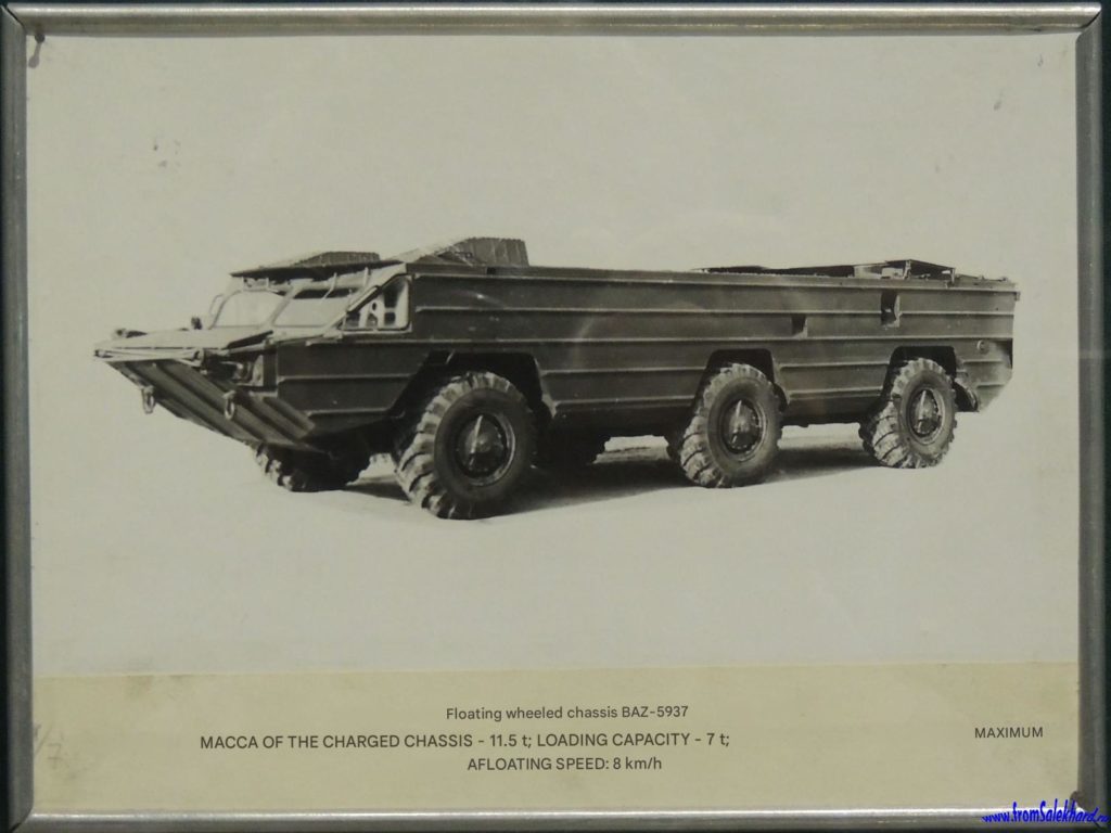 Airborne Forces Museum. Auto pavilion.